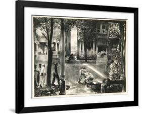 Sixteen East Gay Street, 1923-24-George Wesley Bellows-Framed Giclee Print