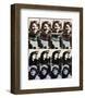 Sixteen Jackies, 1964-Andy Warhol-Framed Art Print