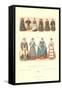 Sixteenth Century French Fashion-null-Framed Stretched Canvas