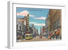 Sixteenth Street, Denver-null-Framed Art Print