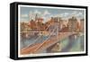 Sixth Street Bridge, Pittsburgh, Pennsylvania-null-Framed Stretched Canvas