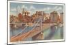 Sixth Street Bridge, Pittsburgh, Pennsylvania-null-Mounted Art Print