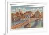 Sixth Street Bridge, Pittsburgh, Pennsylvania-null-Framed Premium Giclee Print