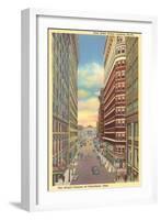 Sixth Street, Cleveland, Ohio-null-Framed Art Print