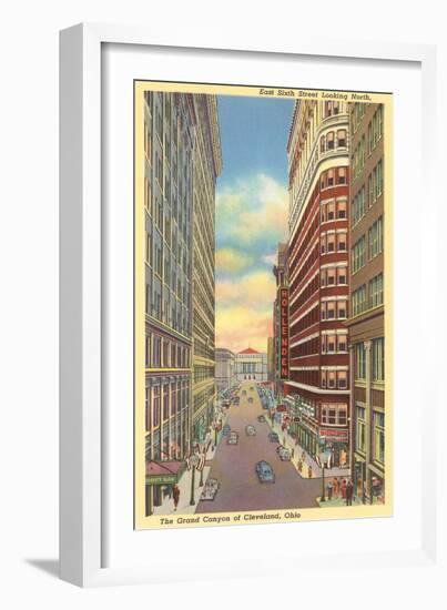 Sixth Street, Cleveland, Ohio-null-Framed Art Print