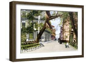 Sixth Street, Panama City, C1900s-null-Framed Giclee Print