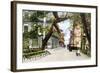 Sixth Street, Panama City, C1900s-null-Framed Giclee Print