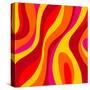 Sixties Design-UltraPop-Stretched Canvas