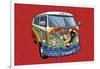 Sixties VW Hippy Van-Ron Magnes-Framed Giclee Print