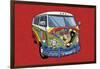 Sixties VW Hippy Van-Ron Magnes-Framed Giclee Print