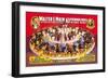 Sixty-Three Performing Horses in One Ring: Walter L. Main Shows-null-Framed Art Print