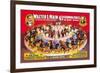 Sixty-Three Performing Horses in One Ring: Walter L. Main Shows-null-Framed Art Print