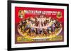 Sixty-Three Performing Horses in One Ring: Walter L. Main Shows-null-Framed Art Print