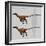Size Comparison of Velociraptor Mongoliensis to a Human-null-Framed Art Print