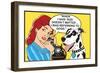 Size Doesn't Matter-Dog is Good-Framed Premium Giclee Print