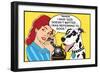 Size Doesn't Matter-Dog is Good-Framed Premium Giclee Print