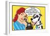 Size Doesn't Matter-Dog is Good-Framed Premium Giclee Print