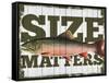 Size Matters-null-Framed Stretched Canvas