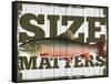 Size Matters-null-Framed Stretched Canvas