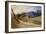 Sizilianische Landschaft bei Abendstimmung-Carl Blechen-Framed Giclee Print