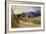 Sizilianische Landschaft bei Abendstimmung-Carl Blechen-Framed Giclee Print