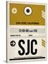 SJC San Jose Luggage Tag I-NaxArt-Stretched Canvas