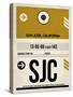 SJC San Jose Luggage Tag I-NaxArt-Stretched Canvas