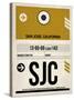 SJC San Jose Luggage Tag I-NaxArt-Stretched Canvas