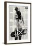 Sk8er Gurl-Loui Jover-Framed Art Print