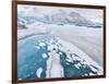 Skaftafelljokull Glacier in Vatnajokull During Winter-Martin Zwick-Framed Photographic Print