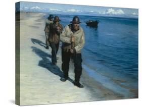 Skagen, 1885-Peder Severin Kroyer-Stretched Canvas