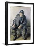 Skagen Fisherman-Michael Peter Ancher-Framed Giclee Print