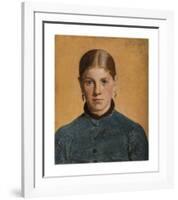 Skagen Girl, 1887-Michael Ancher-Framed Premium Giclee Print