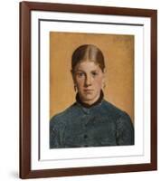 Skagen Girl, 1887-Michael Ancher-Framed Premium Giclee Print