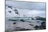 Skagsanden Beach in the Lofoten Islands, Norway in the Winter on a Cloudy Day-Felix Lipov-Mounted Photographic Print