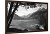 Skagway, Alaska Harbor with Fishing Boat Photograph - Skagway, AK-Lantern Press-Framed Art Print