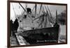 Skagway, Alaska - Princess Norah Ship Arriving-Lantern Press-Framed Art Print