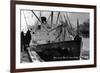 Skagway, Alaska - Princess Norah Ship Arriving-Lantern Press-Framed Art Print