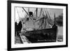 Skagway, Alaska - Princess Norah Ship Arriving-Lantern Press-Framed Art Print