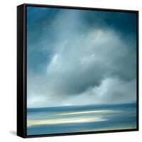 Skaket Blue-Rick Fleury-Framed Stretched Canvas