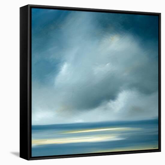 Skaket Blue-Rick Fleury-Framed Stretched Canvas