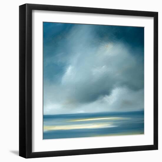 Skaket Blue-Rick Fleury-Framed Art Print