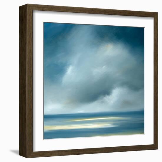 Skaket Blue-Rick Fleury-Framed Art Print