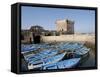 Skala of the Port, the Old Fishing Port, Essaouira, Historic City of Mogador, Morocco-De Mann Jean-Pierre-Framed Stretched Canvas