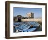 Skala of the Port, the Old Fishing Port, Essaouira, Historic City of Mogador, Morocco-De Mann Jean-Pierre-Framed Photographic Print