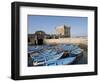 Skala of the Port, the Old Fishing Port, Essaouira, Historic City of Mogador, Morocco-De Mann Jean-Pierre-Framed Photographic Print