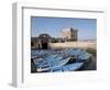 Skala of the Port, the Old Fishing Port, Essaouira, Historic City of Mogador, Morocco-De Mann Jean-Pierre-Framed Photographic Print