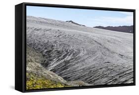 Skalafellsjokull, Vatnajokull National Park, Iceland, Polar Regions-Michael-Framed Stretched Canvas