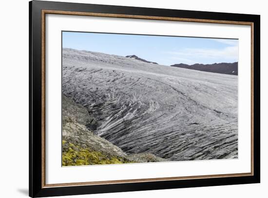 Skalafellsjokull, Vatnajokull National Park, Iceland, Polar Regions-Michael-Framed Photographic Print