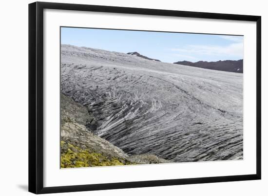 Skalafellsjokull, Vatnajokull National Park, Iceland, Polar Regions-Michael-Framed Photographic Print